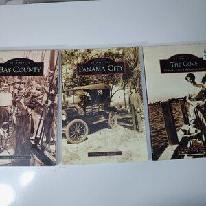 Lot of 3 Books Images of America -Bay County FL-Panama City FL-The Cove /SC-Good